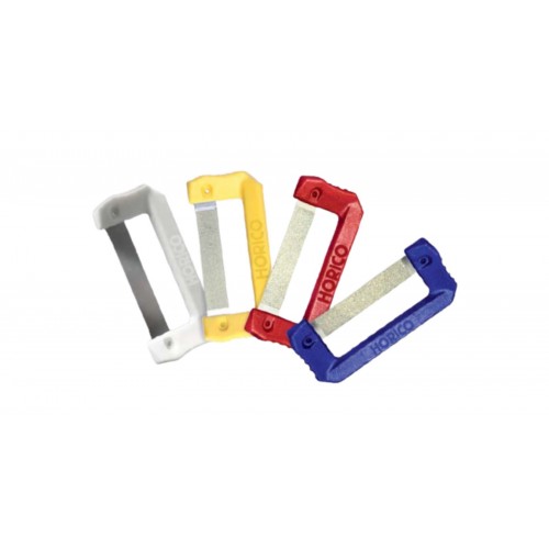 Banda abraziva, interdentara, single sided, cu maner PAUL - HORICO